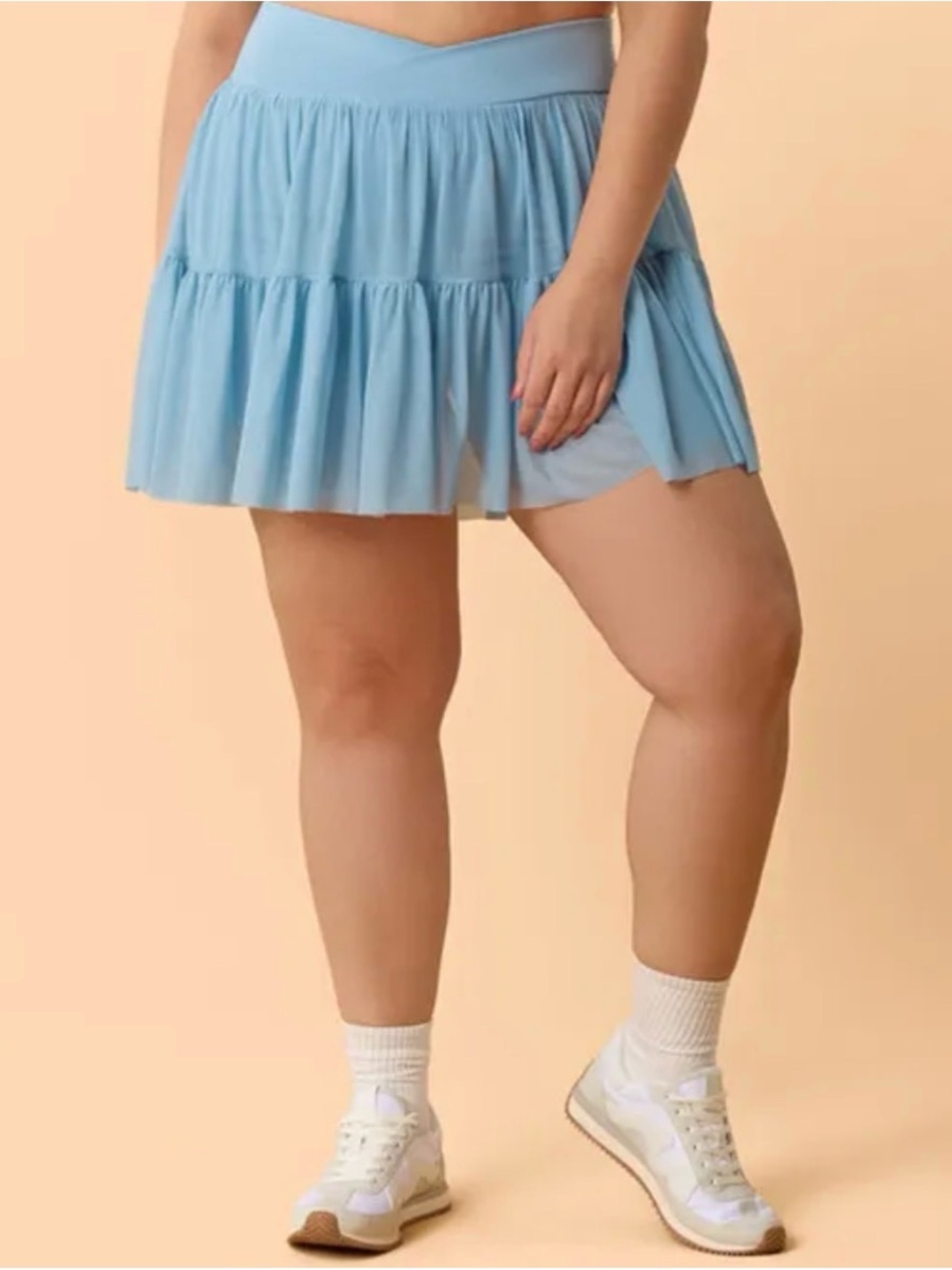 Blogilates Women's Ballerina Skort, 3X - Light Blue 3X